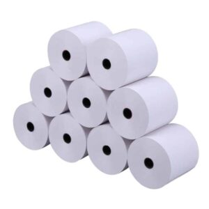 Papel térmico y etiquetas / Caja de 20 Rollos Papel Térmico de 58X40mm – Contómetros
